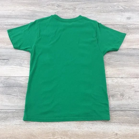 Celebrate St Patricks Mens Child 34/36 Short Sleeve TShirt Leprechaun Green Pub - Picture 6 of 7